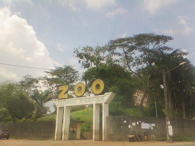 Entrée du ZOO d'Abidjan (Photo Badra)