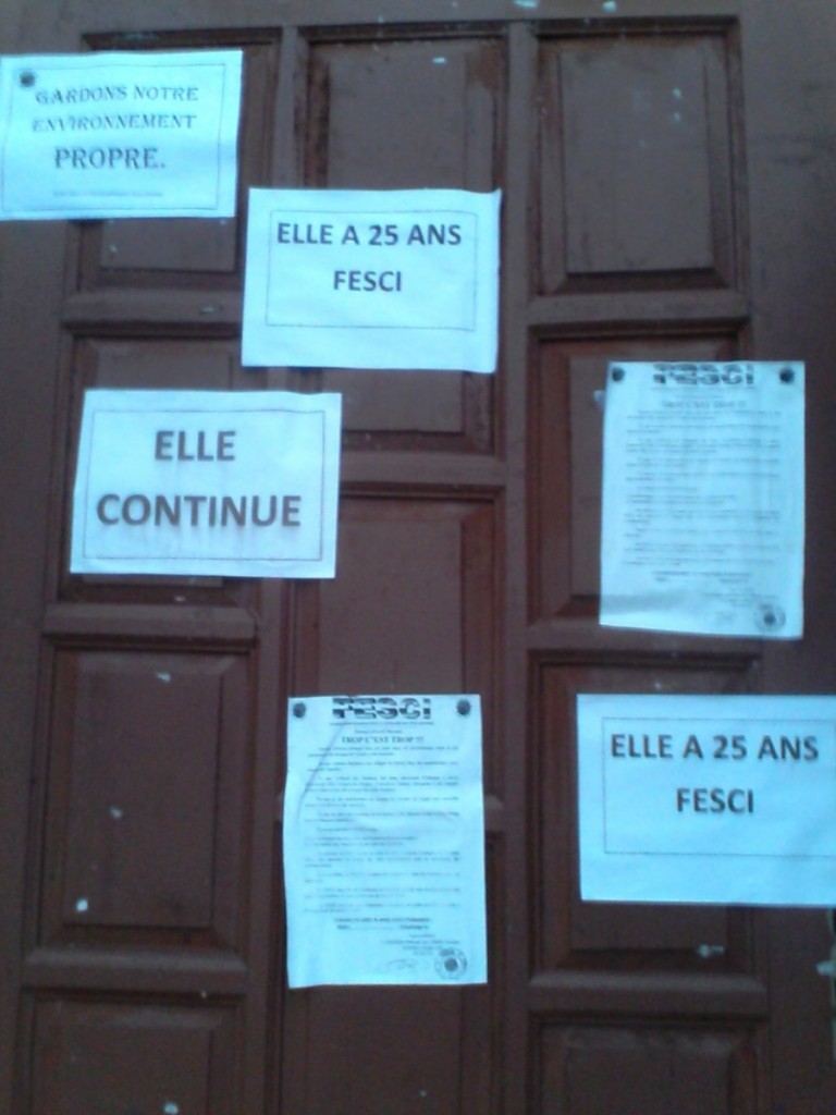 Article : La FESCI célèbre ses 25 ans dans la violence