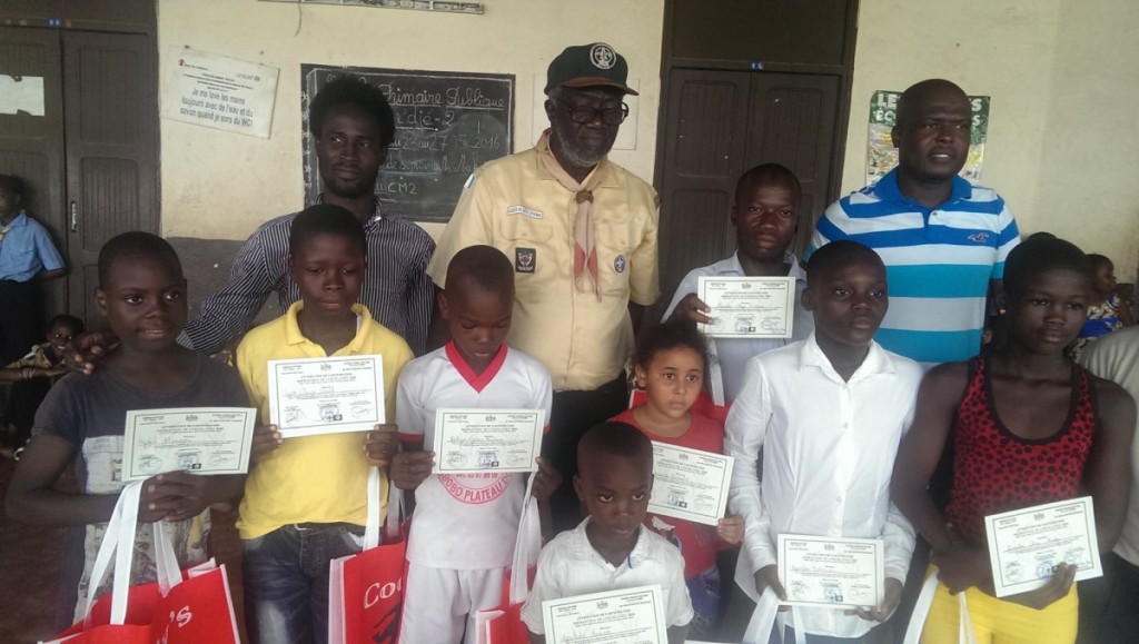 Article : Abobo : LES SCOUTS et l&rsquo;ONG JADE Célèbrent l’Excellence scolaire